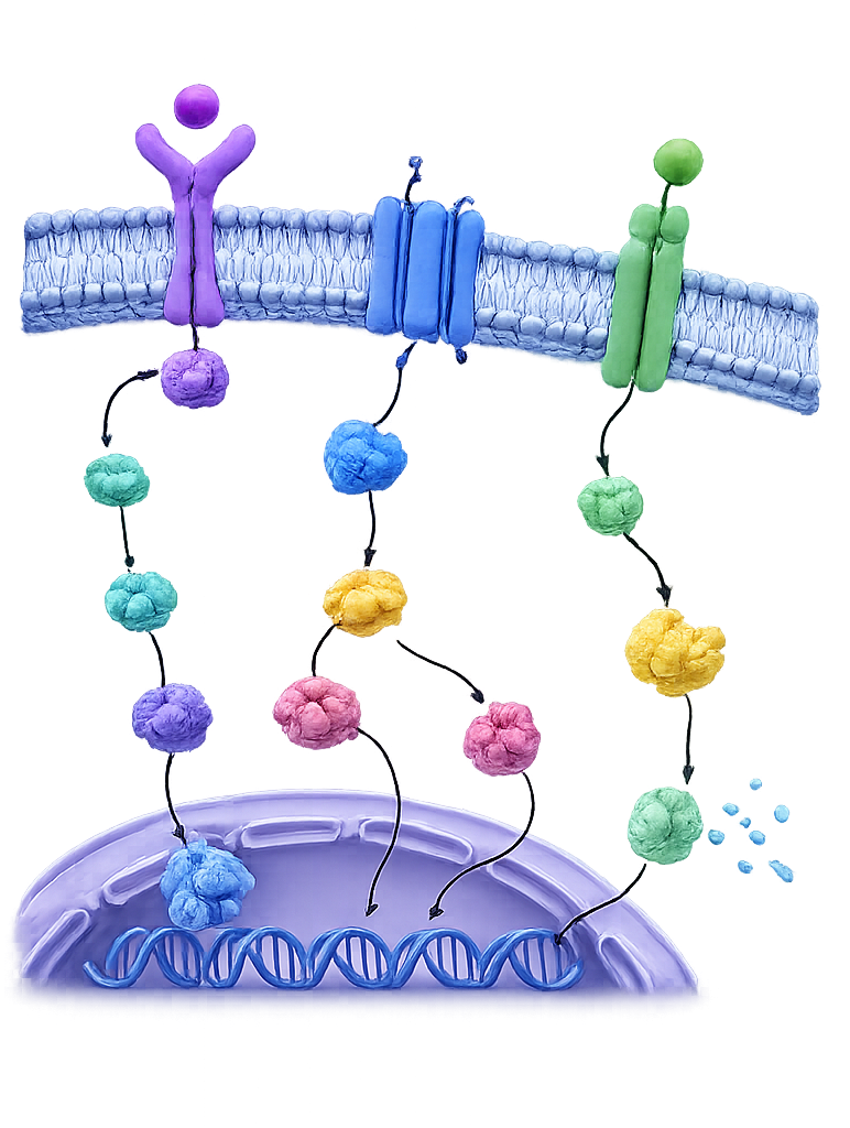 Membrane receptor signalling cascade — Molecular Biomarkers